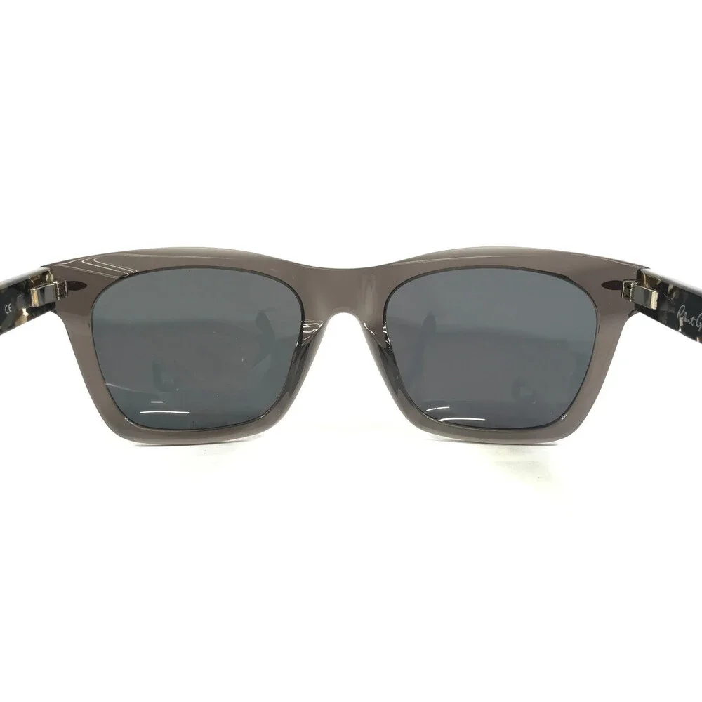Robert Graham Sunglasses CALVIN GRY Gray Square Frames w/ Gray Polarized Lenses